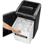 Fellowes 325Ci Distruggidocumenti manuale a taglio in particelle P-4 - Distrugge fino a 24 fogli - Capacità del cestino 83 L - immagine 3