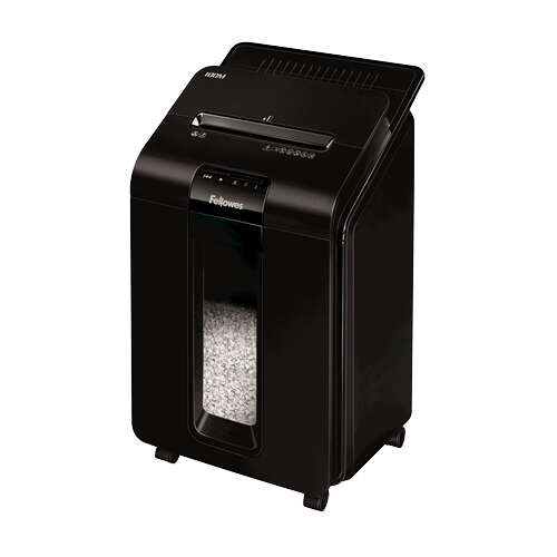 Fellowes AutoMax 100M Distruggidocumenti automatico a taglio mini P-4 - Alimentazione automatica 100 fogli