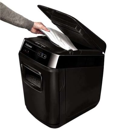 manuale 8 fogli - Cestino da 32 L - Colore nero/grigio