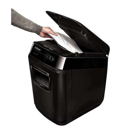 manuale 10 fogli - Capacità del cestino 32 L - Colore nero
