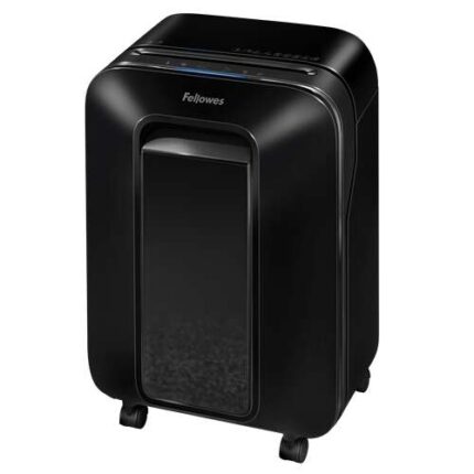 Fellowes LX200 Distruggidocumenti manuale a taglio mini P-4 - Distrugge fino a 12 fogli - Capacità del cestino 22 L - Colore nero