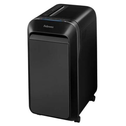 Fellowes LX220 Distruggidocumenti manuale a taglio mini P-4 - Distrugge fino a 20 fogli - Capacità del cestino 30 L - Colore nero