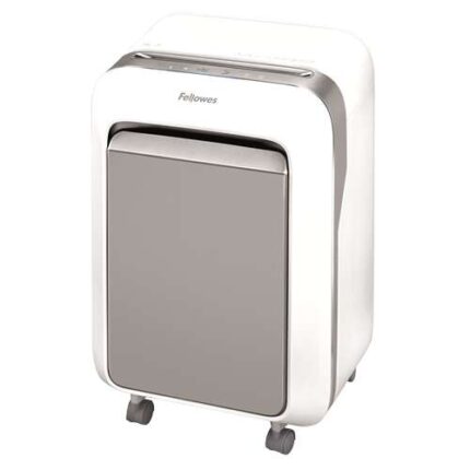 Fellowes LX211 Distruggidocumenti manuale a microtaglio - Distrugge fino a 15 fogli - 23 L - Colore bianco
