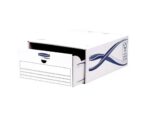 Fellowes Bankers Box Basic Confezione da 5 cassetti per archiviazione - Cartone riciclato Certificazione FSC