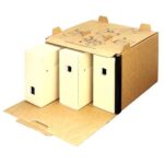 Fellowes Loeffs Confezione da 50 scatole per archiviazione definitiva - Senza acidi 10 anni - Colore marrone - immagine 2