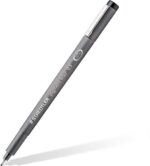 Staedtler Pigment Liner 308 Confezione da 12 pennarelli calibrati - Punte di diverse dimensioni - Colore nero - immagine 2