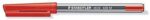 Staedtler Stick 430 Penna a sfera con cappuccio - Punta 0,35 mm - Inchiostro indelebile - Colore rosso - immagine 3