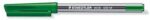 Staedtler Stick 430 Penna a sfera con cappuccio - Punta 0,35 mm - Inchiostro indelebile - Colore verde - immagine 3
