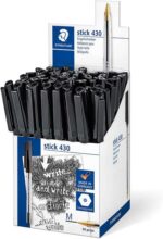 Staedtler Stick 430 Penna a sfera con cappuccio - Punta 0