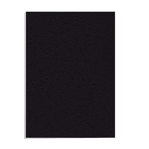 Fellowes Confezione da 100 copertine in polipropilene A4 - 500 micron - Finitura di qualità - Colore nero