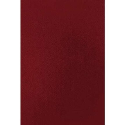 Fellowes Confezione da 50 copertine in cartoncino similpelle A4 - 750 g - Colore rosso