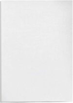 Fellowes Confezione da 100 copertine in cartoncino similpelle Delta Cuero A4 - 250 g - Colore bianco