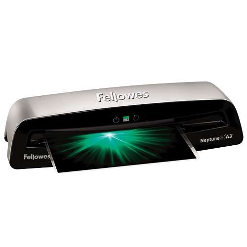 Fellowes Neptune A3 Plastificatrice - Supporta formato A3 - Velocità A4 23 sec - Riscaldamento in 1 min - Spessore busta 175 mic