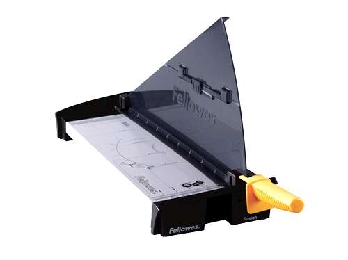 Fellowes Fusion A3 Taglierina fino al formato A3 - Capacità fino a 10 fogli - Lunghezza di taglio 460 mm - Lama in acciaio inossidabile - Guide di taglio e raggio per tagli angolari