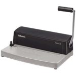 Fellowes Metal 25 Rilegatrice manuale A4 con spirale metallica - Perforazione fino a 10 fogli - Rilegatura fino a 450 fogli - immagine 2