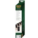 Fellowes Confezione da 25 anelli in plastica da 12 mm - Fino a 80 fogli - Facili da usare e flessibili - Alta qualità - Colore nero - immagine 2