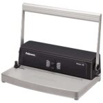 Fellowes Metal 50 Rilegatrice manuale A4 a spirale metallica - Perforazione fino a 12 fogli - Rilegatura fino a 450 fogli - immagine 2