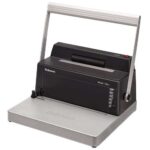 Fellowes Metal 100R Rilegatrice manuale A4 a spirale metallica - Perforazione fino a 20 fogli - Rilegatura fino a 450 fogli - immagine 2