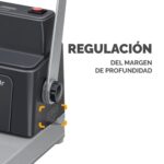 Fellowes Metal 50R Rilegatrice manuale a spirale metallica A4 - Perforazione fino a 12 fogli - Rilegatura fino a 450 fogli - Passo della spirale 5:1 - Pinze incluse - immagine 5