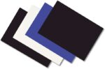 Fellowes Confezione da 100 copertine per rilegatura in PVC A4 - 180 micron - Alta qualità - Colore blu - immagine 2