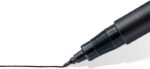 Staedtler Lumocolor Permanent 313 Pennarello permanente a punta fine - Tratto 0,4 mm - Asciugatura rapida - Colore nero - immagine 3