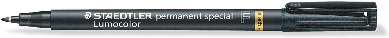 Staedtler Lumocolor Permanent 319 Pennarello permanente a punta fine - Tratto 0