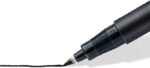 Staedtler Lumocolor 318 Pennarello permanente - Tratto di circa 0,6 mm - Asciugatura rapida - Colore nero - immagine 3