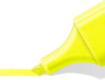 Staedtler Textsurfer Classic 364 Pennarello fluorescente - Punta smussata 1 - 5 mm circa - Asciugatura rapida - Colore giallo fluorescente - immagine 3