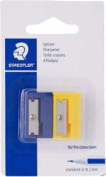 Staedtler Confezione da 2 temperamatite in plastica - Angolo di affilatura 23° - 1 foro