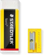 Staedtler Noris 526 Confezione da 1 gomma da cancellare in plastica + 1 temperamatite in plastica - immagine 2
