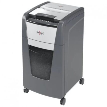 Rexel Optimum AutoFeed 225X Distruggidocumenti automatico con taglio a particelle P-4 - Alimentazione automatica 225 fogli