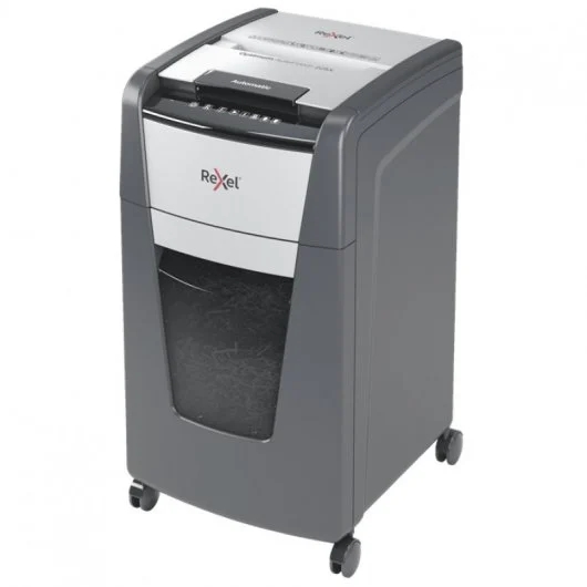 Rexel Optimum AutoFeed 225X Distruggidocumenti automatico con taglio a particelle P-4 - Alimentazione automatica 225 fogli