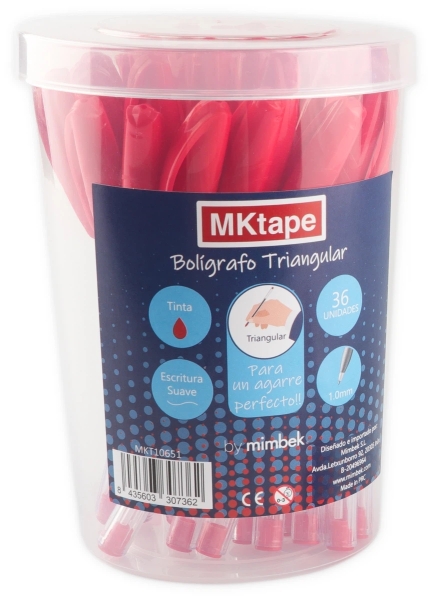 0 mm - Scrittura fluida - Colore rosso