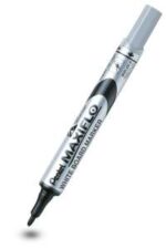 Pentel Maxiflo Pennarello per lavagna bianca - Regolazione del flusso d'inchiostro - Punta a pallina - Larghezza della linea 2 mm - 50% di materiali riciclati - Colore nero - immagine 2
