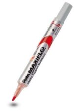 Pentel Maxiflo Pennarello per lavagna bianca - Regolazione del flusso d'inchiostro - Punta a pallottola - Larghezza tratto 2 mm - 50% di materiali riciclati - Colore rosso - immagine 2