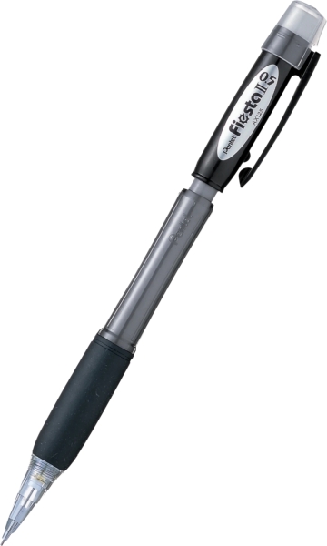 5 mm con gomma - Include 2 ricariche - Impugnatura in gomma - Design ergonomico - Colore nero
