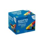 Giotto Robercolor Confezione da 100 gessetti rotondi colorati - Testati dermatologicamente - Compatti e resistenti - Colori assortiti - immagine 2
