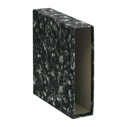Dohe Archinovo Custodia per raccoglitore a leva formato A4 - Misure 286x324x82 mm - Colore nero marmorizzato