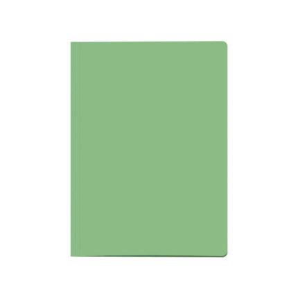 Dohe Confezione da 50 cartelline in cartoncino - Formato Folio - Fessura per fastener - Colore verde chiaro