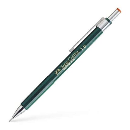 Faber-Castell TK-Fine 9713 Portamine - Mina HB - Tratto 1 mm - Gomma integrata