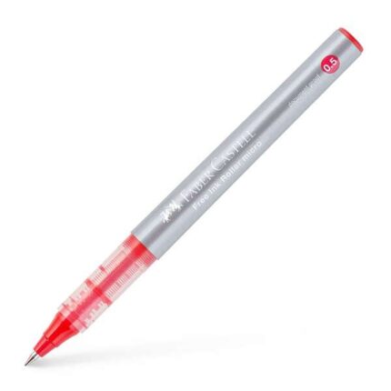 5 mm - Larghezza tratto extrafine - Clip in metallo - Colore rosso