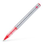 7 mm - Larghezza tratto fine - Clip in metallo - Colore rosso