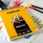 Canson Bloc XL Bristol Extraliso A3 da 50 fogli 180 g - Finitura satinata - Molto resistente - Colore bianco - immagine 2