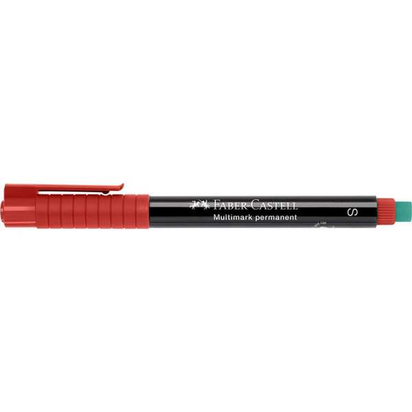 Faber-Castell Multimark Pennarello permanente - Larghezza tratto 0