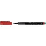 4 mm - Gomma integrata - Resistente alla luce e all'acqua - Colore rosso