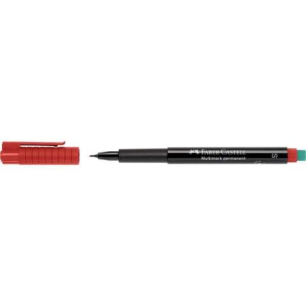 4 mm - Gomma integrata - Resistente alla luce e all'acqua - Colore rosso