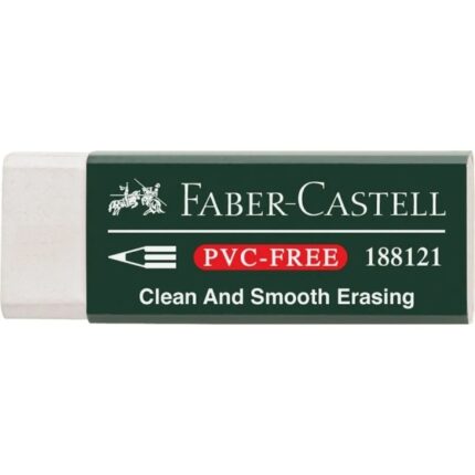 Faber-Castell 7081 N Gomma da cancellare in plastica senza PVC - Cancellazione pulita e facile