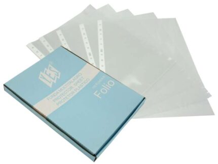 Bismark Confezione da 100 buste multifunzione 70 micron Folio - Polipropilene ruvido