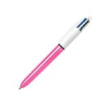 4 mm - Inchiostro a base di olio - Corpo rosa metallizzato/bianco - 4 colori