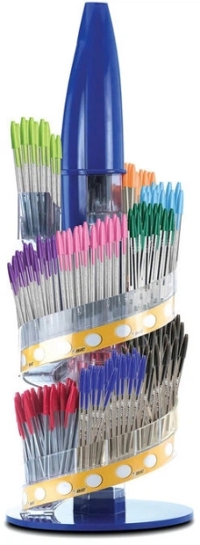 Bic Cristal Family Espositore da 770 penne a sfera + 150 Bic Cristal Blu in omaggio - Punta tonda da 1